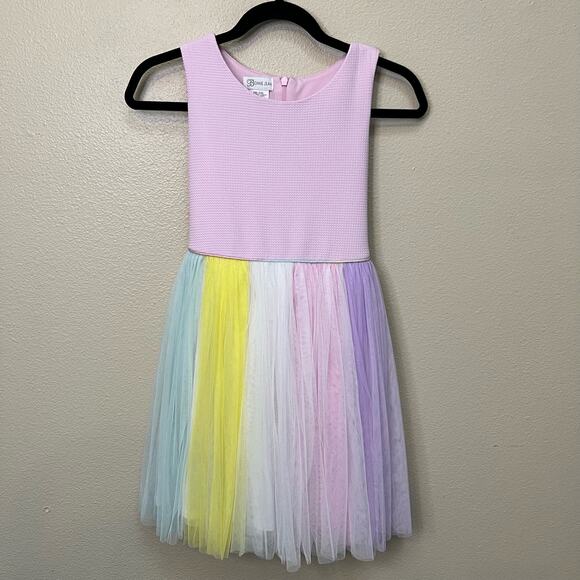 Bonnie Jean Girls Tulle Dress Size 12 - Picture 1 of 4